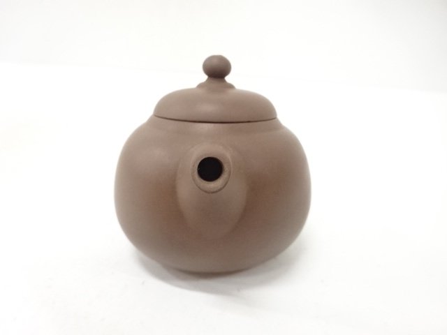  作家物　朱泥　急須